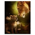 thumbnail image 2 of Juego de pintura de bordado de diamantes DIY punto de cruz Animal Craft Home Art Decor Sunnimix Pintura de diamantes Cavans, 2 of 8