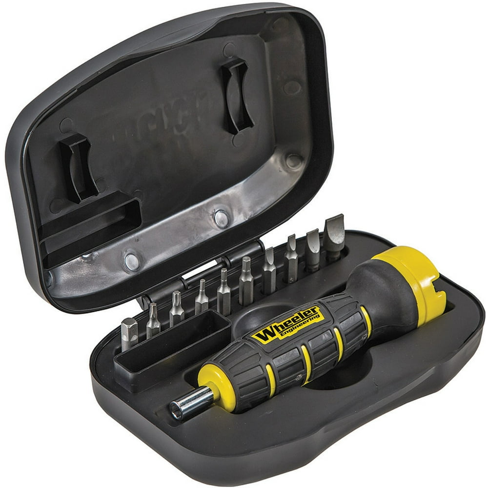 Wheeler Digital Gun FAT Torque Wrench Screw Driver with 10 Bit Set Kit