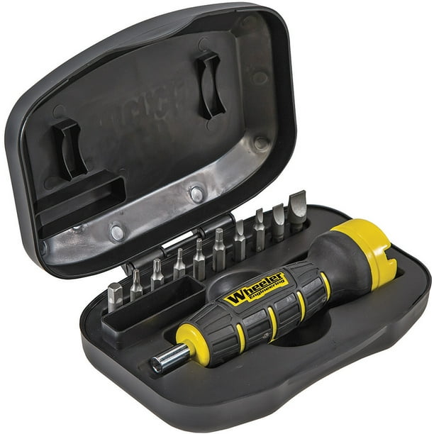 Wheeler Digital Gun FAT Torque Wrench Screw Driver with 10 Bit Set Kit 710909