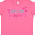 thumbnail image 4 of Inktastic Little Miss Sassy Pants, Sassy, Sassy Girl, Hearts Girls Toddler T-Shirt, 4 of 5