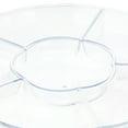 thumbnail image 3 of Clear Round Compartment Tray, 12", by Way To Celebrate, 3 of 5