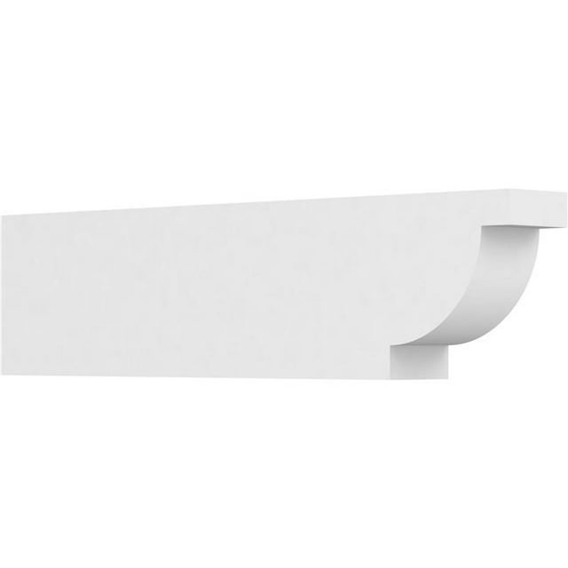Ekena Millwork RFTP03X06X24ALP 6 x 3 x 24 in. Standard Alpine Architectural Grade PVC Rafter Tail