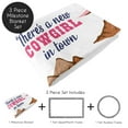 thumbnail image 2 of Sweet Jojo Designs Western Cowgirl Pink Brown and Beige Fleece Milestone Baby Blanket 3 Piece Set, 2 of 6