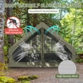 thumbnail image 6 of Zimtown Inflatable Tent with Hand Pump for Camping, Easy Setup Air Glamping Tents, All-Weather Waterproof Blow up Camping Tent, Green, 6 of 13
