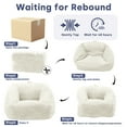 thumbnail image 2 of VENTOPYR Bean Bag Chair,Soft Foam Lazy Sofa Chair with Premium Memory Foam Filler for Living Room, Bedroom, Dorm, 2 of 7