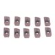 thumbnail image 1 of Cuchillas Giratorias, Insertos Giratorios Resistencia Al Desgaste Velocidad De Corte Rápida 10 Piezas Fácil Almacenamiento Para Torno ANGGREK Otros, 1 of 8