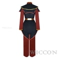 thumbnail image 4 of Anime Avatar Cosplay The Last Airbender Azula Cosplay Sets Cosplay Disfraz Halloween Cosplay Ropa con Peluca Traje xxxl, 4 of 4