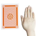 thumbnail image 3 of Paquete de 2 mazos de naipes gigantes grandes: 5 x 7 pulgadas, juego de cartas de juego súper grande de póquer gigante, naipes de puente de gran tamaño, póquer mágico enorme para diversión en fiestas, 3 of 5