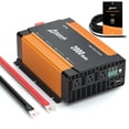 thumbnail image 1 of Inversor de corriente Ampeak de 2000 W, 12 V a 110 V, 3 salidas AC, 5 V/3,1 A, USB, 1 of 6