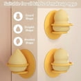 thumbnail image 4 of SZTXJ 4 Colors Makeup Sponge Holder, Wall Mounted Makeup Blender Holder Drying Rack, Beauty Sponge Stand Holder(Yellow, Blue, Pink, Beige), 4 of 5