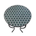 thumbnail image 3 of Saint Birch Cloris Metal Blue Accent Table, 3 of 5