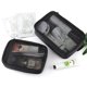 thumbnail image 2 of Bolsa de cosméticos de malla negra de viaje, bolsa de maquillaje con cremallera para mujer, neceser de lavado, organizador de maquillaje, bolsa de almacenamiento portátil, 2 of 5