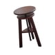 thumbnail image 5 of Taburete de bar de madera con altura ajustable para galería y cocina. Nuez, 5 of 9