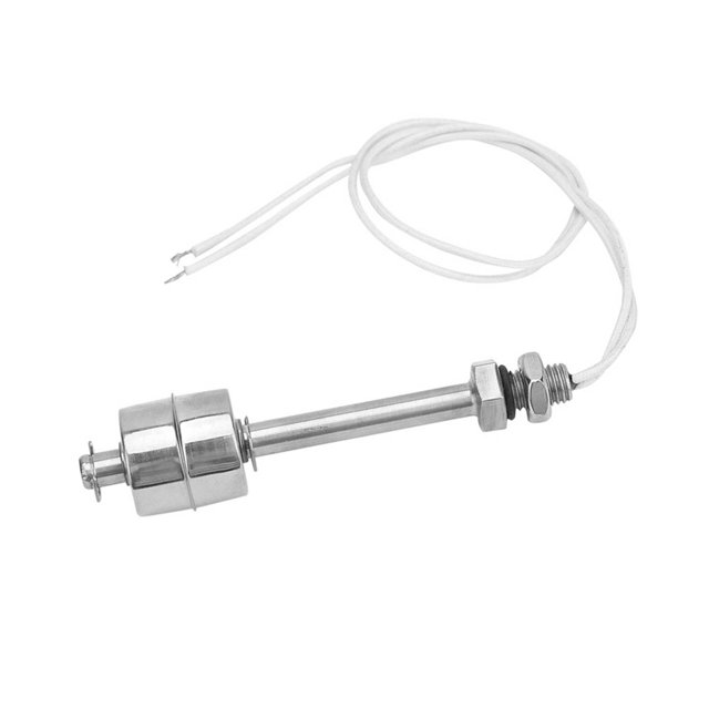 Liquid Level Sensor, Stainless Steel Float Switch 100mm, 304 & 316L, -200V, 5Mpa, for Water Heating Equipment, Chemical Liquids Control