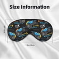 thumbnail image 5 of Naloa Cool Off-Road Vehicle Print Sleep Mask for Sleeper, Light Blocking Sleeping Eye Mask for Women Men, Eye Shade with Adjustable Strap for Travel, Nap,Meditation, 5 of 7