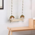 thumbnail image 1 of Fondo de Muebles para bebés Baoblaze Columpio de madera para estudio, 1 of 8