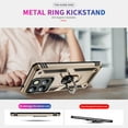thumbnail image 7 of Decase Compatible with Moto G Stylus 5G (2025) Case+1-Pack Tempered Screen Protector,Military Grade Drop Protection Cover with 360° Rotating Kickstand,Heavy Duty Shockproof Rugged Phone Case,Gold, 7 of 7