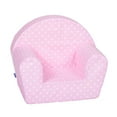 thumbnail image 1 of Delsit Lightweight Toddler Chair and Kids Reading Armchair, Baby Pink, 1 of 6