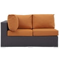 thumbnail image 3 of Modway Causeuse de Mobilier de Patio Extérieur, Orange, 3 of 4