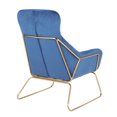 thumbnail image 3 of Chaise d'appoint glamour Penelope de LumiSource, 3 of 8