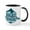 White/Black Inside, variant on CafePress - Rocky Mountain Colorado Mugs - 11 oz Ceramic Mug - Novelty Coffee Tea Cup