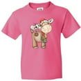 thumbnail image 3 of Inktastic Christmas Molly Moose Youth T-Shirt, 3 of 5