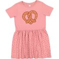 thumbnail image 3 of Inktastic Heart-shaped Pretzel Girls Toddler Dress, 3 of 5