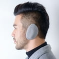 thumbnail image 3 of Ear Muff 1 Pair Winter Ear Caps Thick Warm Soft Fleece Ear Warmer for Work, 3 of 6