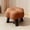 Coffee-CO, variant on MMJ Floral Small Stool Low Wooden Leg Footstool for Living Room Entryway 12.60x12.60x9.06in