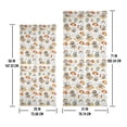 thumbnail image 4 of Halloween Cute Skeleton Beach Towel Summerween Skeletons on Vacation Quick Dry Lightweight Towel for Beach Pool Summer Vibes, 29X58in, 4 of 5