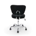 thumbnail image 4 of OFM Essentials Fabric Upholstered Swivel Office Chair in Black, 4 of 5