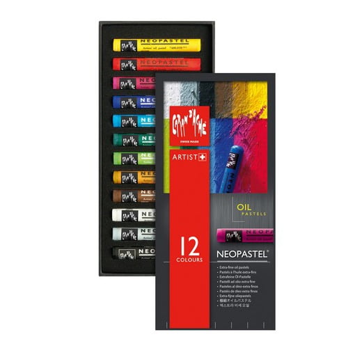 CARAN DACHE/CREATIVE ART 7400312 CARAN DACHE NEOPASTEL 12CLR PASTEL BOX SET
