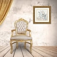 thumbnail image 3 of Ferguson, Kathy 15x15 Gold Ornate Wood Framed with Double Matting Museum Art Print Titled - Rainbow Vines with Flowers, 3 of 4