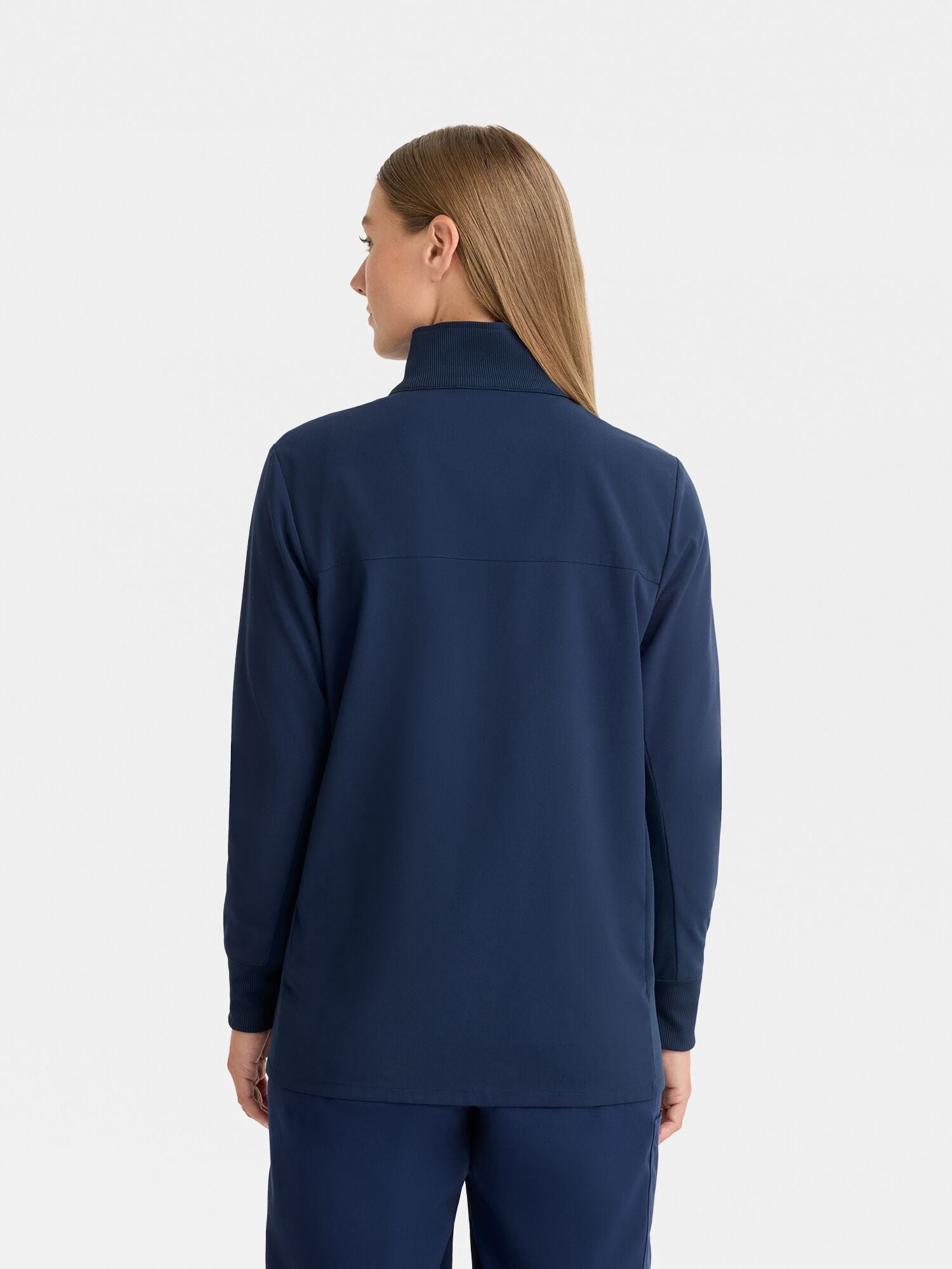 Reebok Women's Scrub Jacket with Stretch Fabric and 6 Pockets, 1 Pack Sizes S-2XL