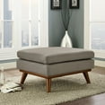 thumbnail image 2 of Modway Engage Upholstered Fabric Ottoman in Granite, 2 of 5