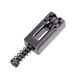 thumbnail image 2 of Puente de rodillo de guitarra de 6 piezas, sillín de cuerda , piezas de instrumentos musicales, negro Yuyangstore Silla de montar del puente de la guitarra eléctrica, 2 of 5