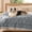 Anchor Gray-dog, variant on Waterproof Blanket for Bed, Couch, and Furniture Protection, 60 x 80-Inch Twin Size Reversible Sherpa Fleece Throw for Large Dogs and Cats, Washable Print Design