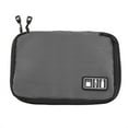 thumbnail image 1 of Electronic Accessories Carrying Case for USB Cable Drive Card Storage Bag Travel (Gray), 1 of 11