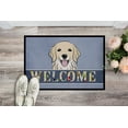 thumbnail image 2 of Caroline's Treasures BB1391MAT Golden Retriever Welcome Door Mat, Indoor Rug or Outdoor Welcome Mat 18x27 Doormat , 27"L, 2 of 4