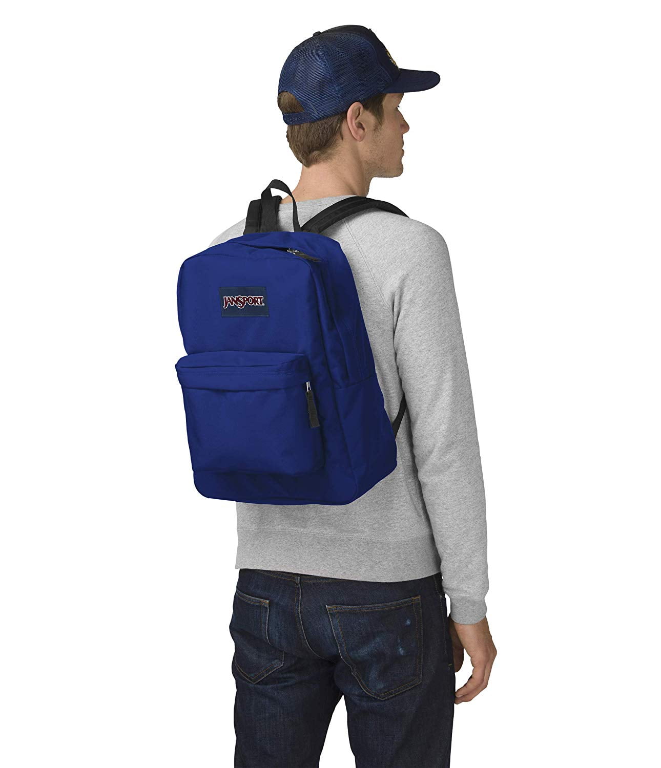 regal blue jansport backpack
