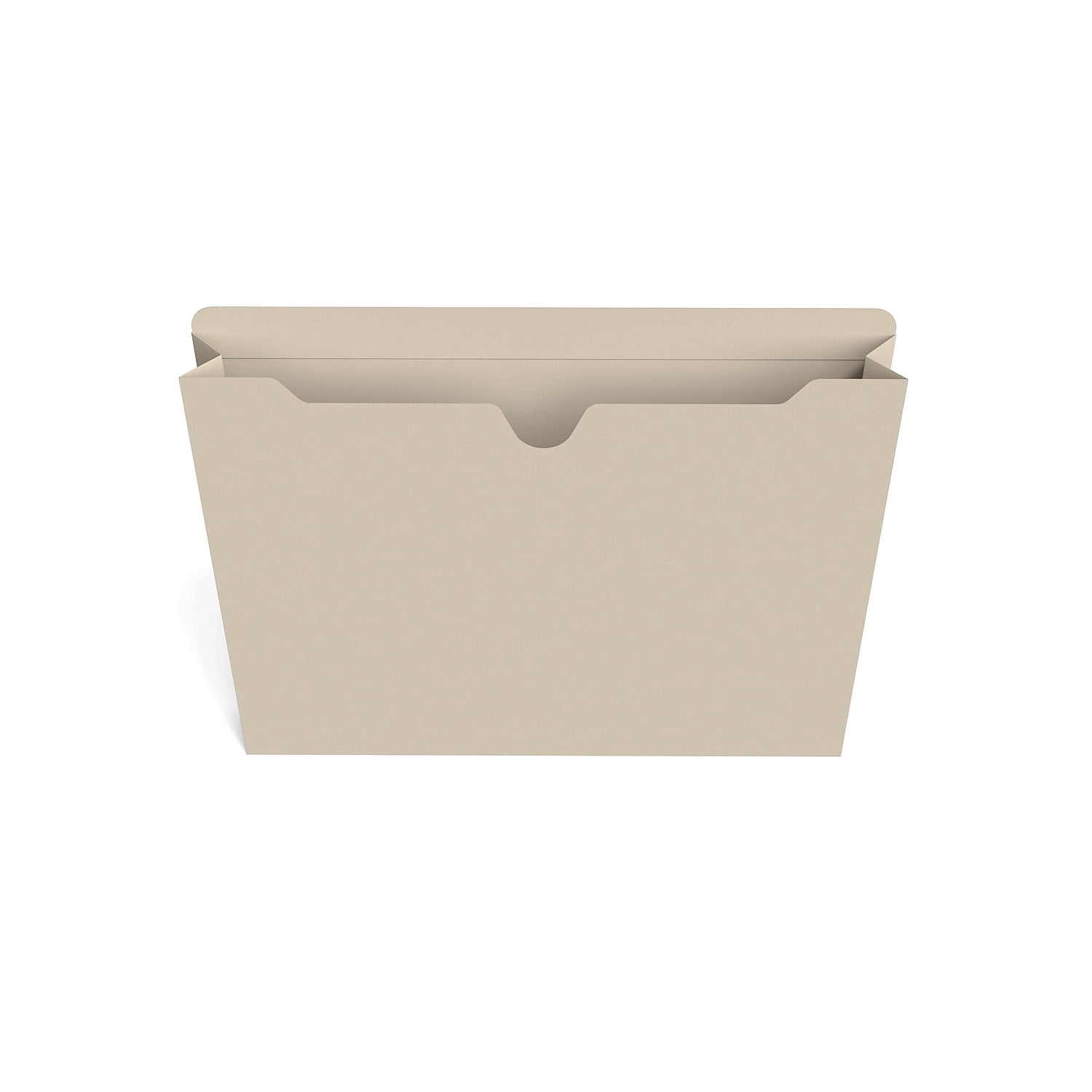 Staples File Jackets with Reinforced Tab 1.5" Expansion Ltr Manila 50