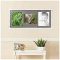 thumbnail image 2 of ArtToFrames Collage Photo Picture Frame with 1 - 10x13.75 and 2 - 11x14 Openings, Framed in White with Pewter and Black Mats (CDM-3966-70), 2 of 8