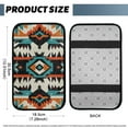 thumbnail image 5 of Yuyamidu Aztec Ethnic Gemoetric Car Armrest Cover Winter Car Armrest Pad Flannel Car Center Console Armrest Cushion Cover Warm Auto Accessories for Most Vehicles, 5 of 7