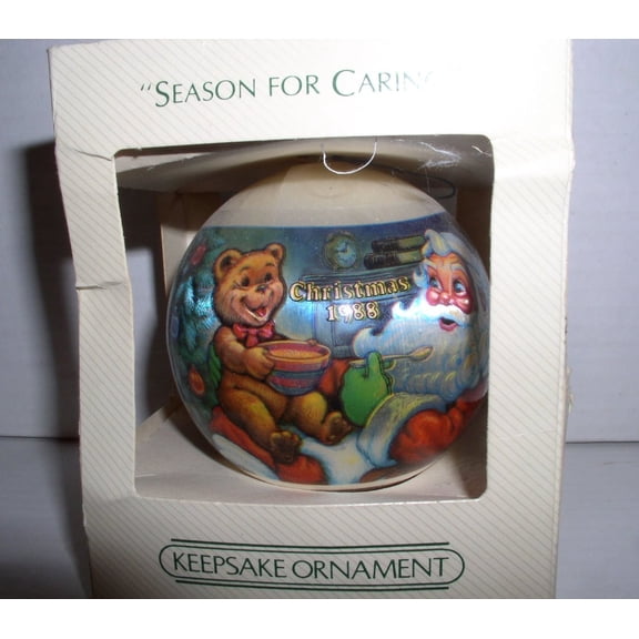 4 PACKS : HALLMARK KEEPSAKE CHRISTMAS 1988