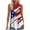 White, variant on NSLGXD American Flag Tank Tops Women 4th of July Summer Sleeveless Shirts Patriotic Red White and Blue Graphic Tees Crewneck Loose Fitting Tank Tops for Women