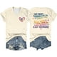 thumbnail image 1 of Camiseta de verano con doble estampado y cuello en V para mujer - Estampado «Letter Love», transpirable, manga corta informal - S-XXXL, 1 of 2