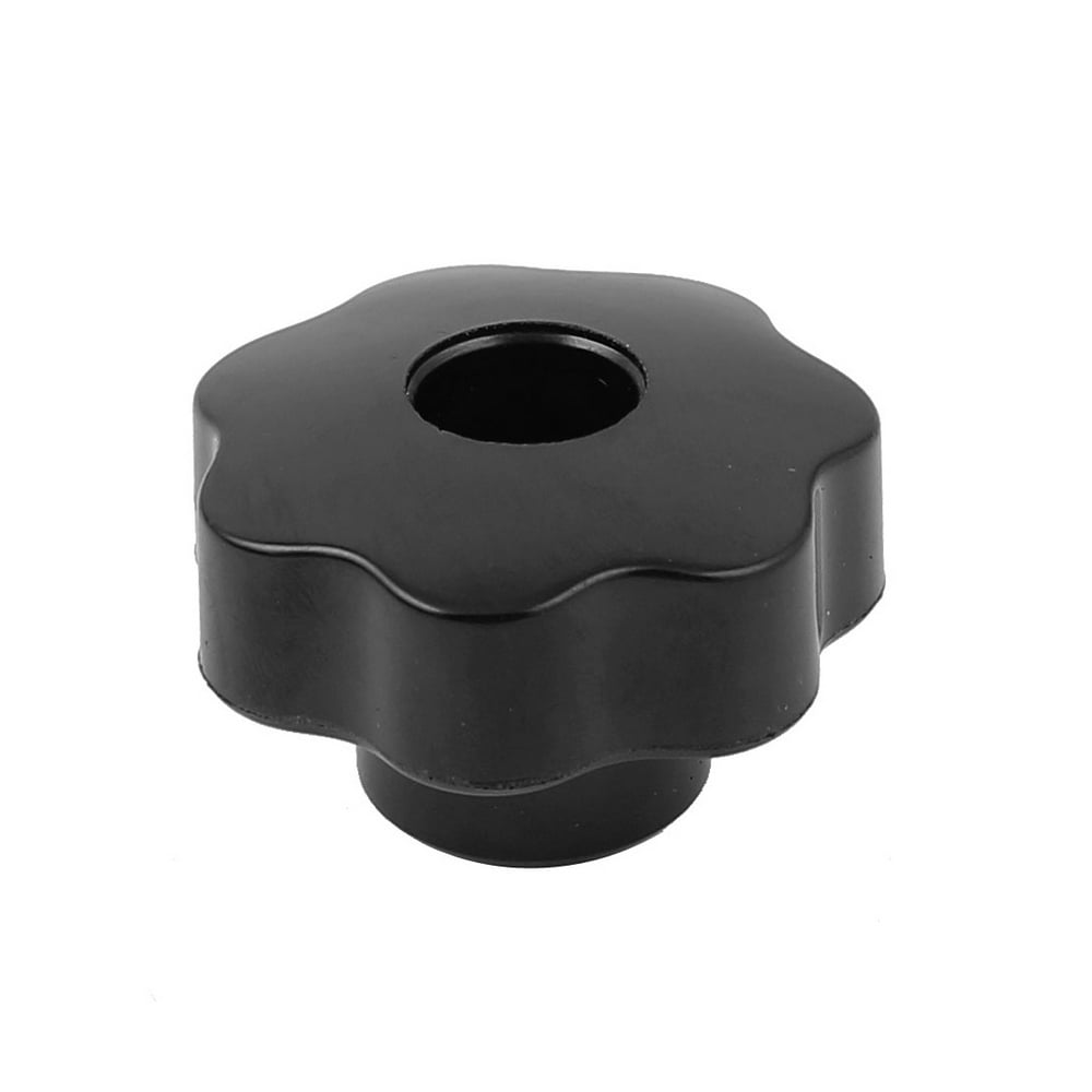 7mm Dia Female Thread Through Hole Star Head Screw Clamping Knob Grip