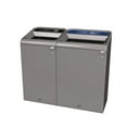 thumbnail image 4 of Rubbermaid Commercial 1961628 33 Gallon Landfill Configure Indoor Recycling Waste Receptacle - Gray, 4 of 6