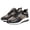 Black, variant on NOKIO Women's Fashion Sneakers Casual 𝖫a𝖼e Up Athlet𝗂c Shoes Lightweight Skate Shoes Breathable Wide Width Sport Shoes Comfortable Walking Footwear for Commute Sports Workout