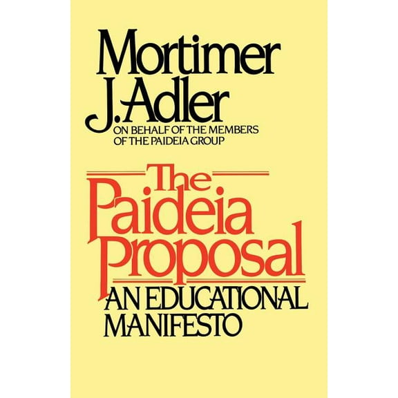 Paideia Proposal, (Paperback)